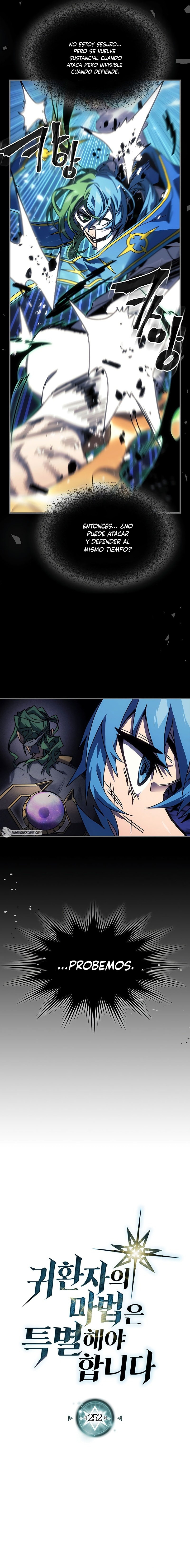La Magia De Un Retornado Debe Ser Especial Capitulo 252 página 3