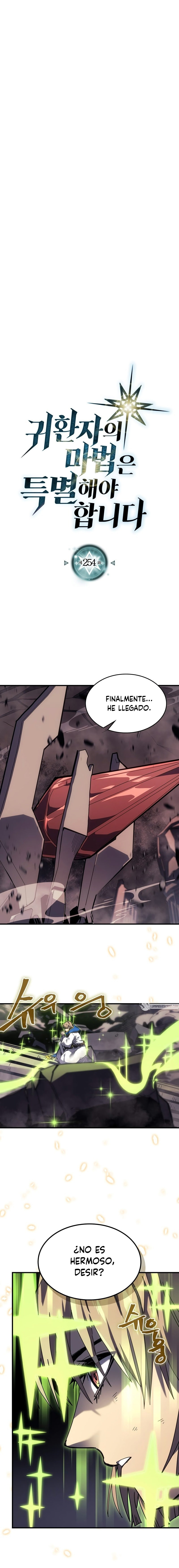 La Magia De Un Retornado Debe Ser Especial Capitulo 254 página 2