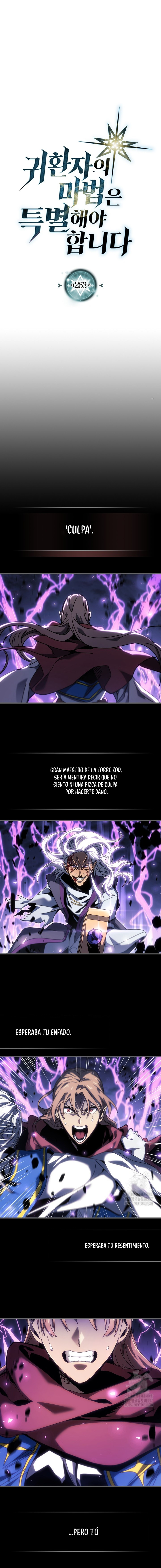 La Magia De Un Retornado Debe Ser Especial Capitulo 263 página 2