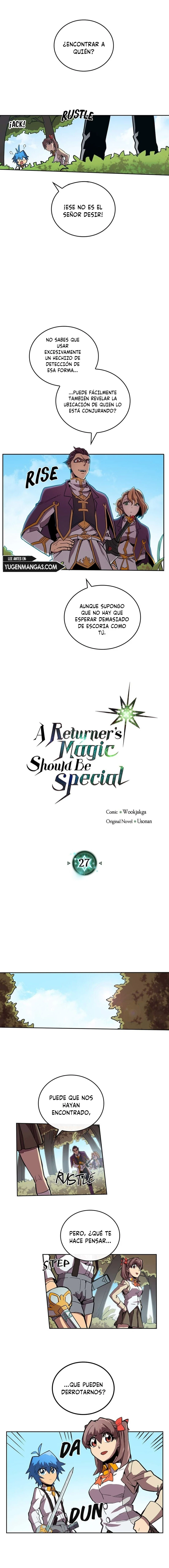 La Magia De Un Retornado Debe Ser Especial Capitulo 27 página 4