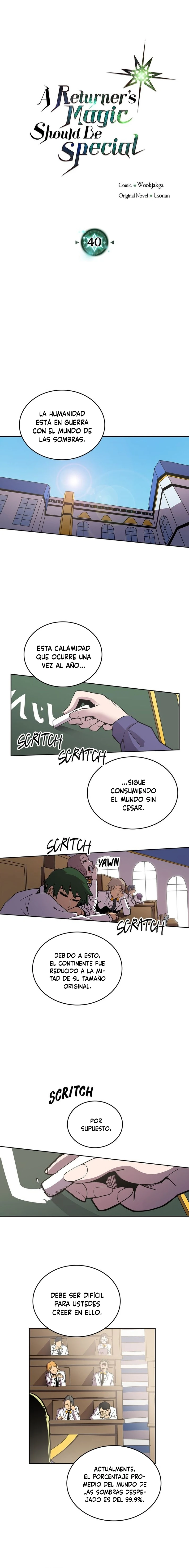 La Magia De Un Retornado Debe Ser Especial Capitulo 40 página 4