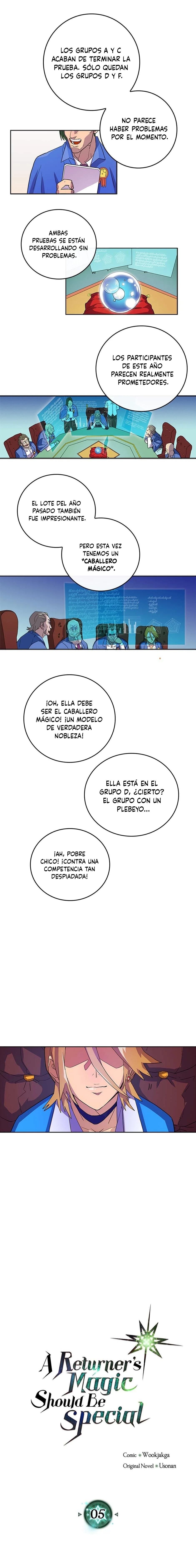 La Magia De Un Retornado Debe Ser Especial Capitulo 5 página 2