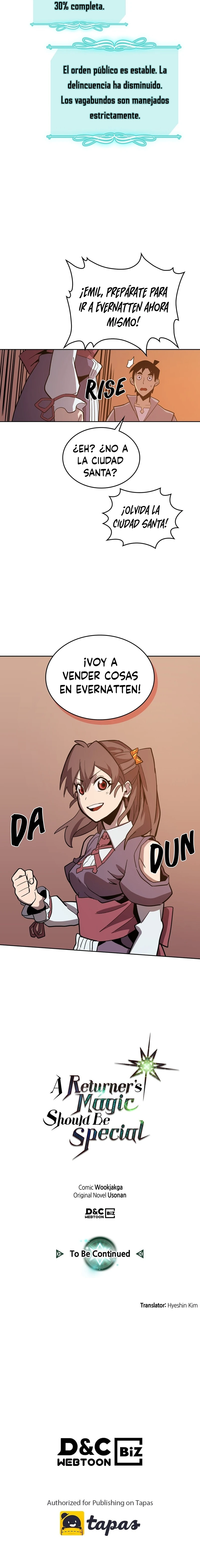 La Magia De Un Retornado Debe Ser Especial Capitulo 62 página 21
