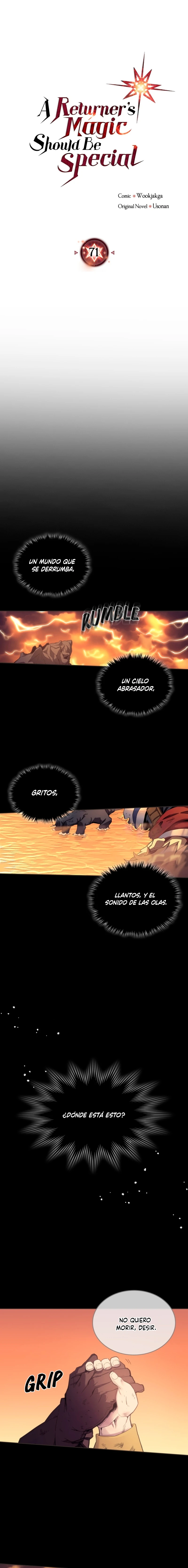 La Magia De Un Retornado Debe Ser Especial Capitulo 71 página 3
