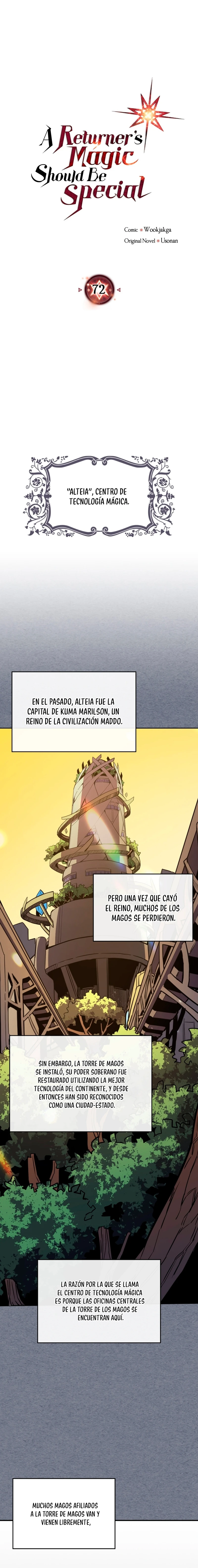 La Magia De Un Retornado Debe Ser Especial Capitulo 72 página 3