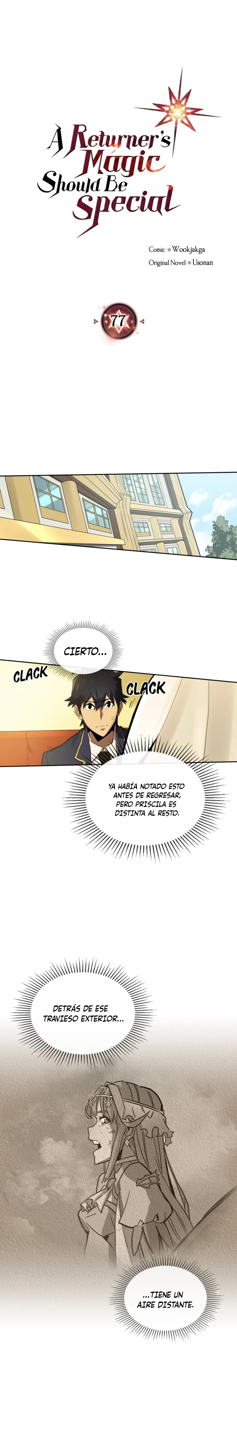 La Magia De Un Retornado Debe Ser Especial Capitulo 77 página 3