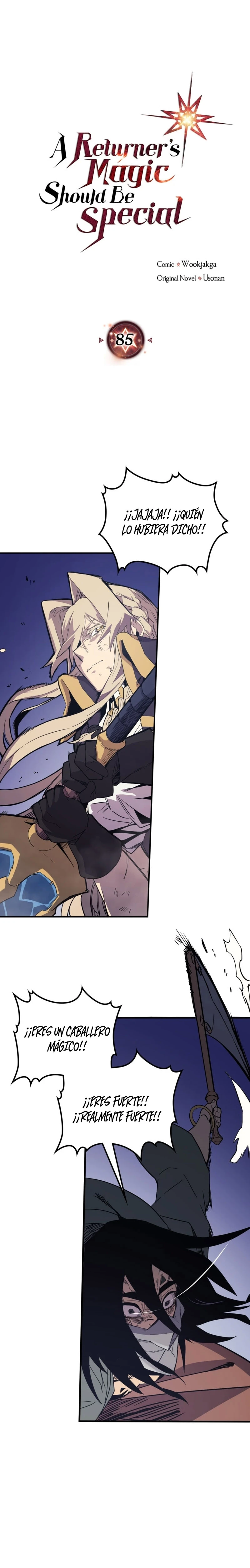 La Magia De Un Retornado Debe Ser Especial Capitulo 85 página 3