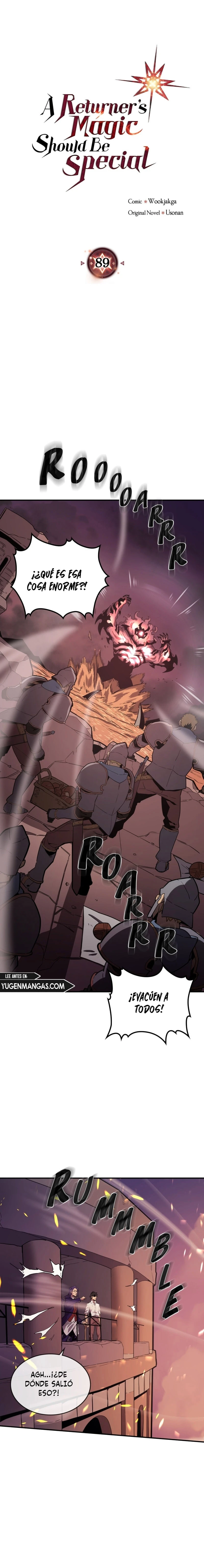 La Magia De Un Retornado Debe Ser Especial Capitulo 89 página 3