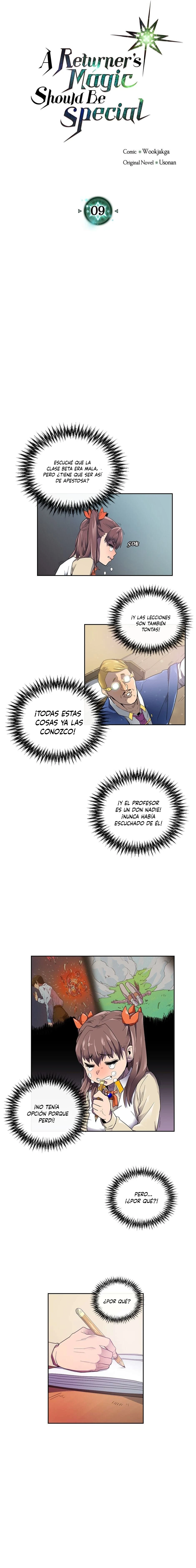 La Magia De Un Retornado Debe Ser Especial Capitulo 9 página 3