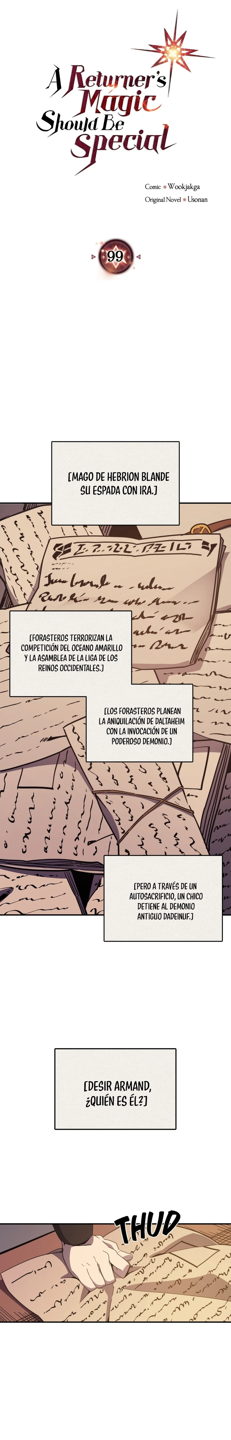 La Magia De Un Retornado Debe Ser Especial Capitulo 99 página 3