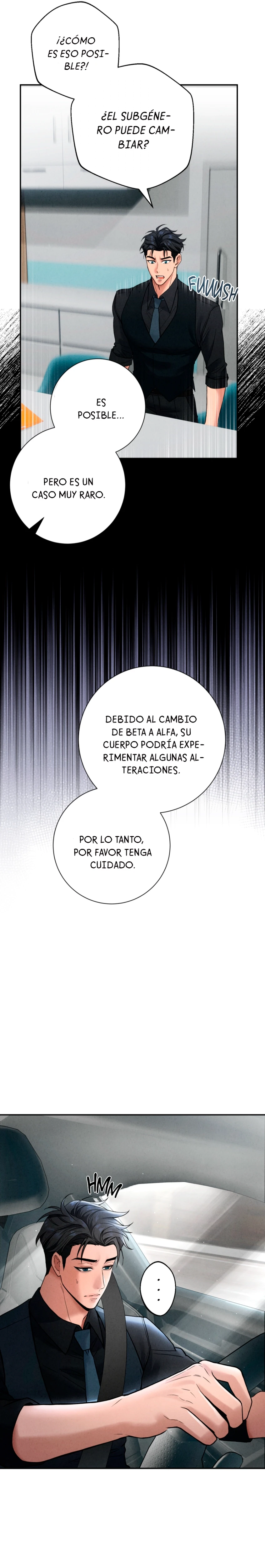 Alto riesgo, alto beneficio (Omegaverse) Capitulo 2 página 4