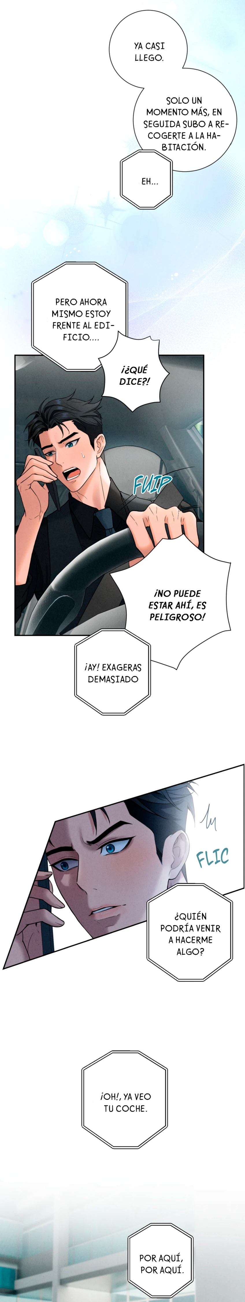 Alto riesgo, alto beneficio (Omegaverse) Capitulo 2 página 7