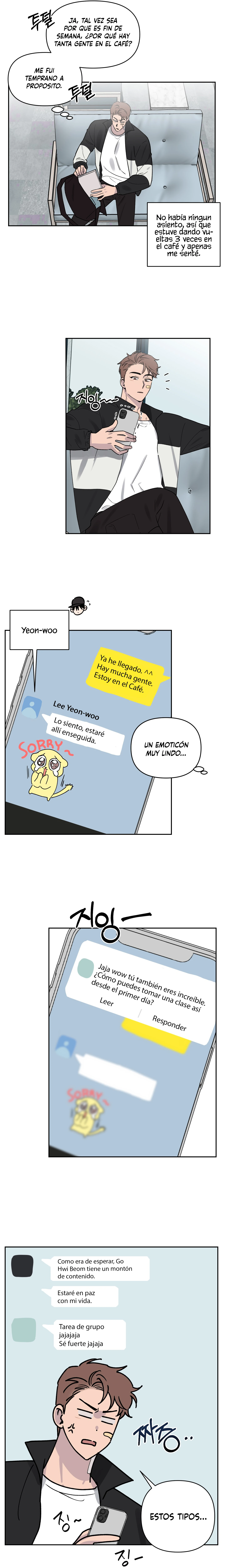 La mejor suerte de mi vida Capitulo 2 página 5