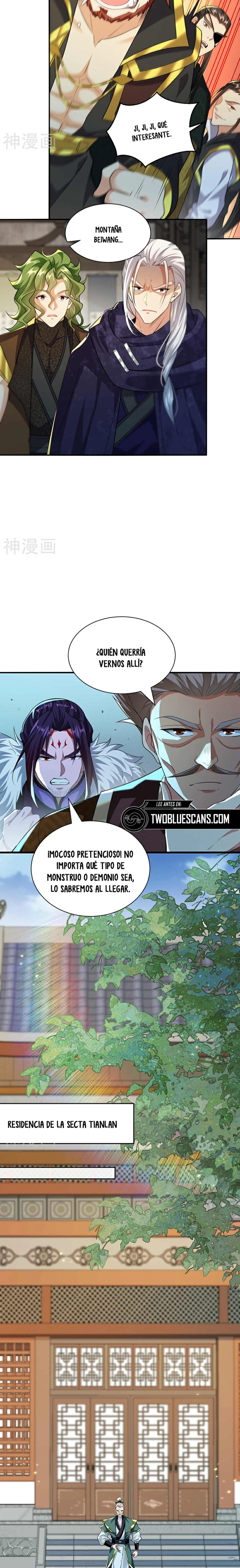 Los Diez Grandes Emperadores Son Mis Discípulos Capitulo 182 página 9