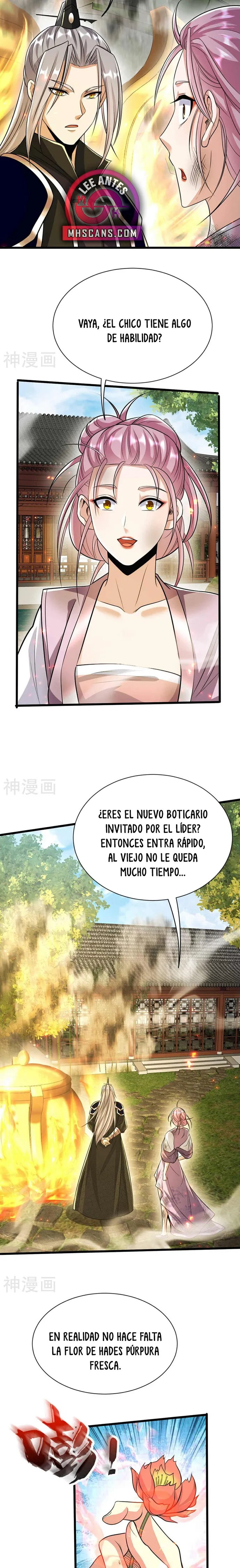 Los Diez Grandes Emperadores Son Mis Discípulos Capitulo 185 página 3