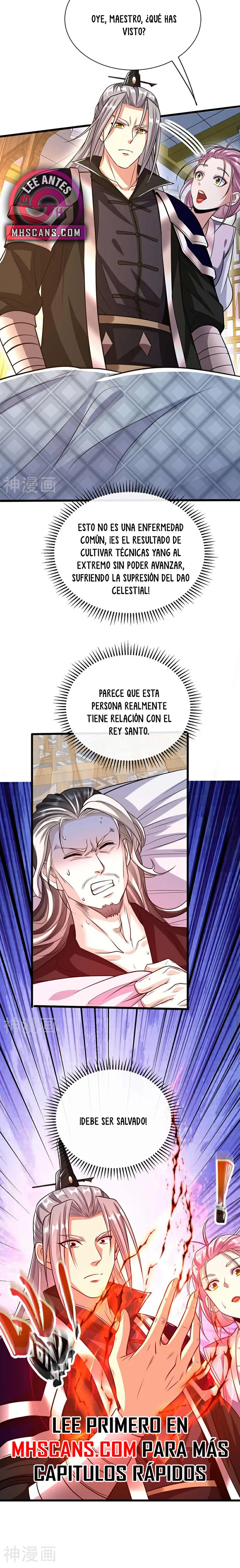 Los Diez Grandes Emperadores Son Mis Discípulos Capitulo 185 página 9