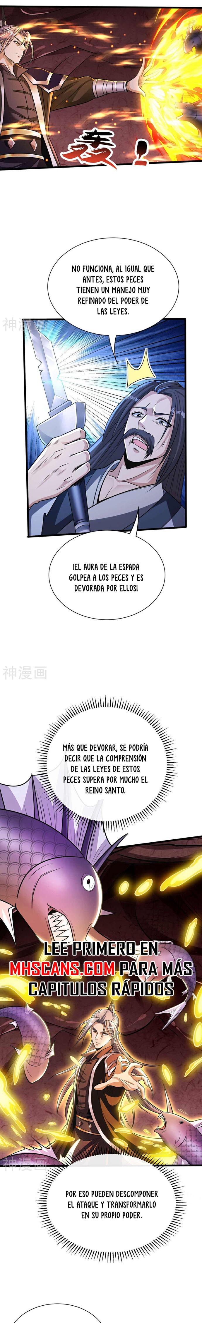 Los Diez Grandes Emperadores Son Mis Discípulos Capitulo 190 página 10