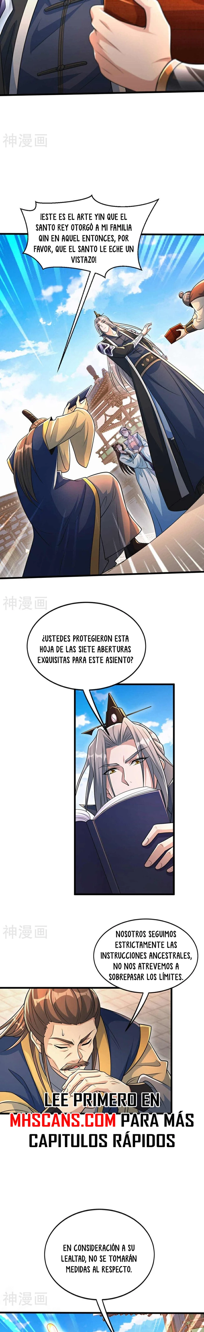 Los Diez Grandes Emperadores Son Mis Discípulos Capitulo 195 página 9