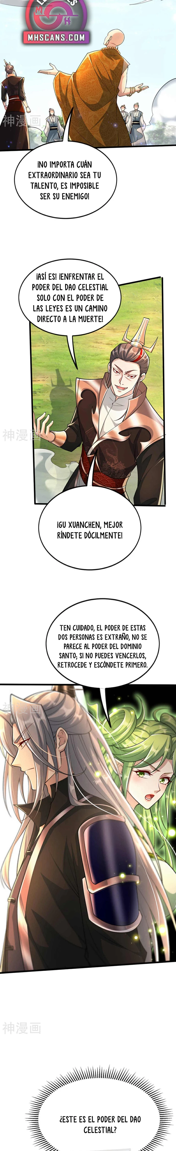 Los Diez Grandes Emperadores Son Mis Discípulos Capitulo 199 página 5