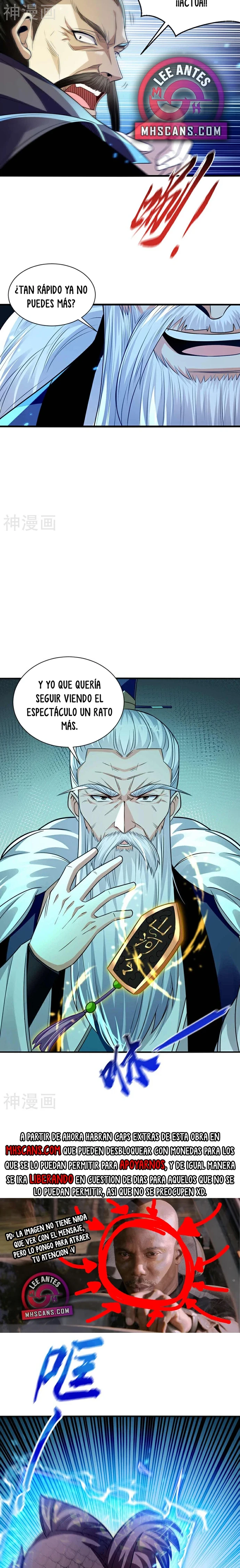 Los Diez Grandes Emperadores Son Mis Discípulos Capitulo 202 página 8