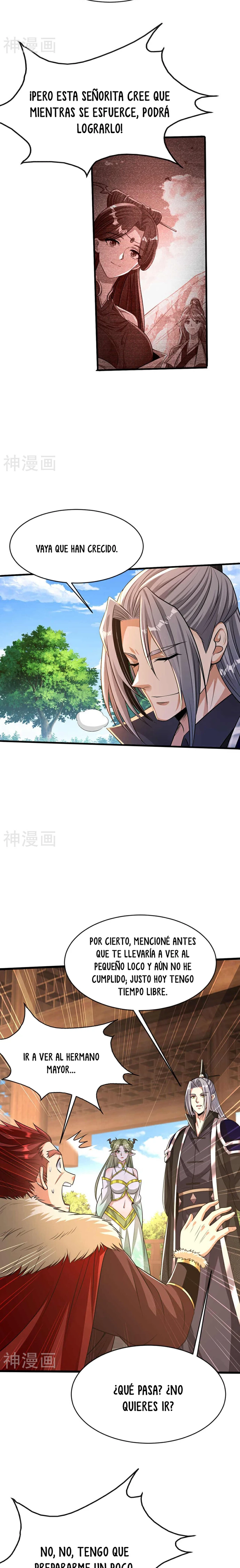 Los Diez Grandes Emperadores Son Mis Discípulos Capitulo 205 página 6
