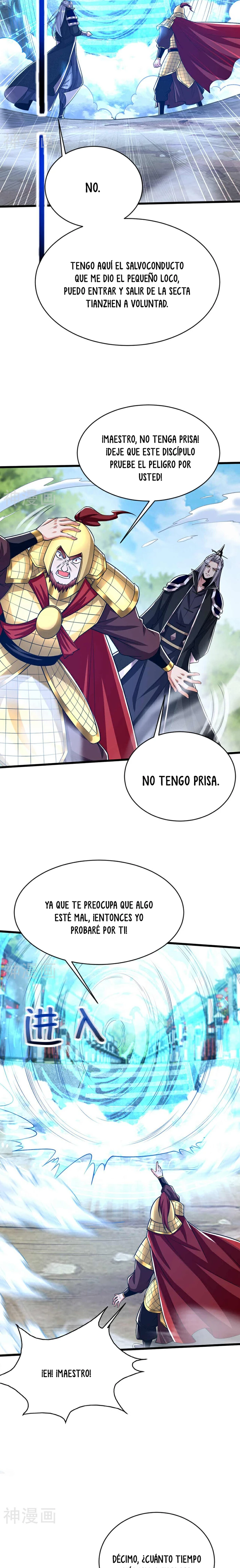 Los Diez Grandes Emperadores Son Mis Discípulos Capitulo 205 página 9