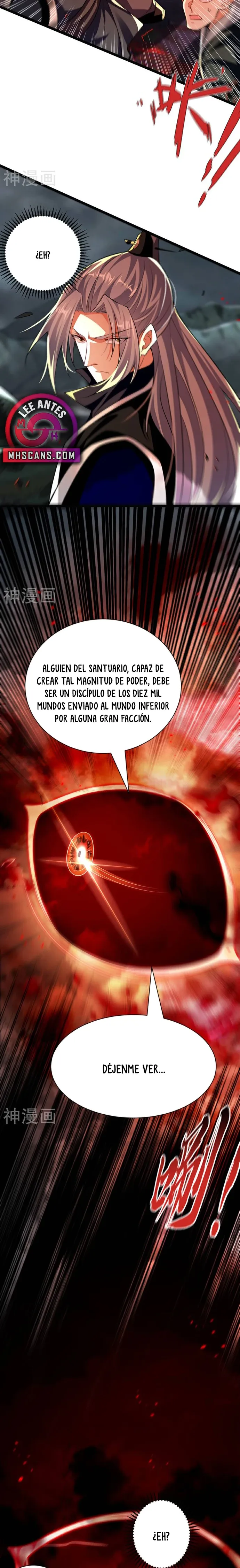 Los Diez Grandes Emperadores Son Mis Discípulos Capitulo 210 página 9