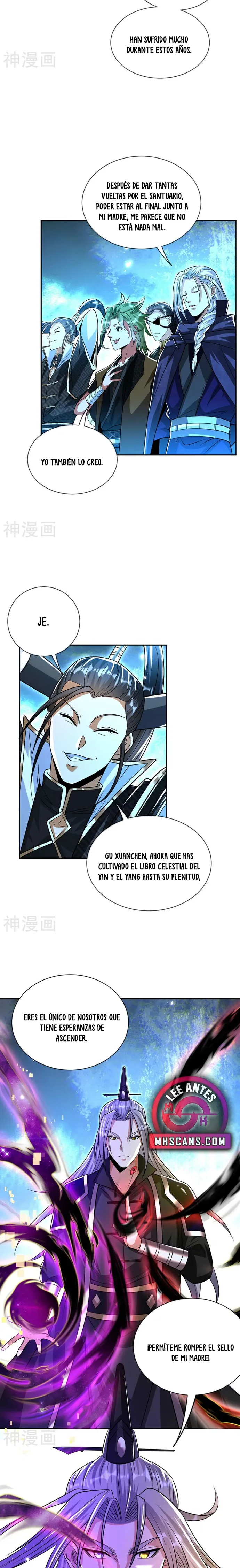 Los Diez Grandes Emperadores Son Mis Discípulos Capitulo 211 página 10