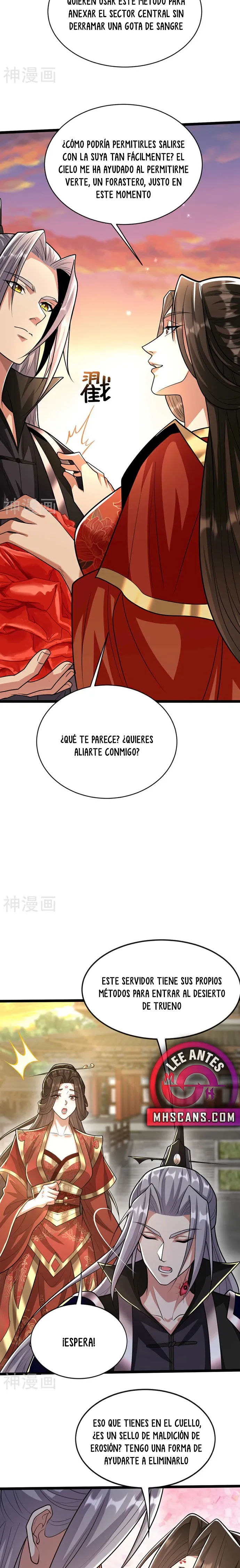 Los Diez Grandes Emperadores Son Mis Discípulos Capitulo 213 página 12