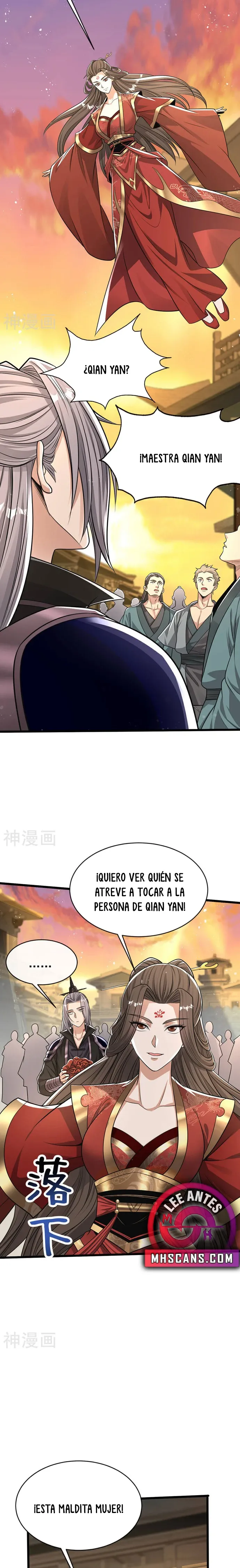 Los Diez Grandes Emperadores Son Mis Discípulos Capitulo 213 página 3