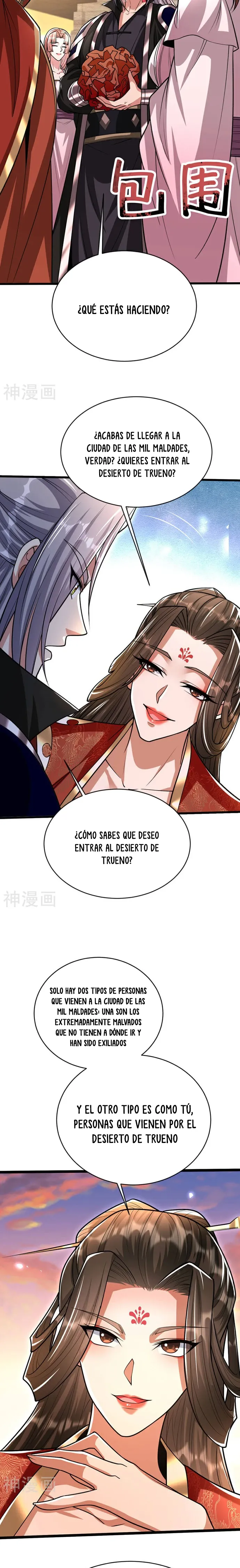 Los Diez Grandes Emperadores Son Mis Discípulos Capitulo 213 página 8