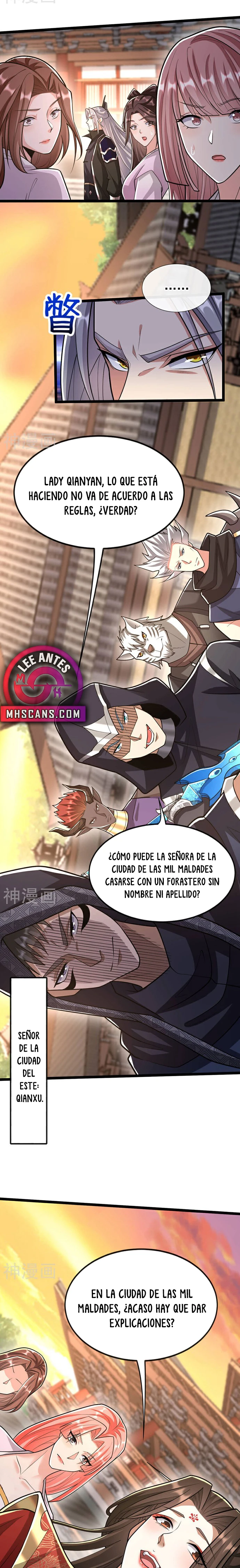 Los Diez Grandes Emperadores Son Mis Discípulos Capitulo 214 página 3