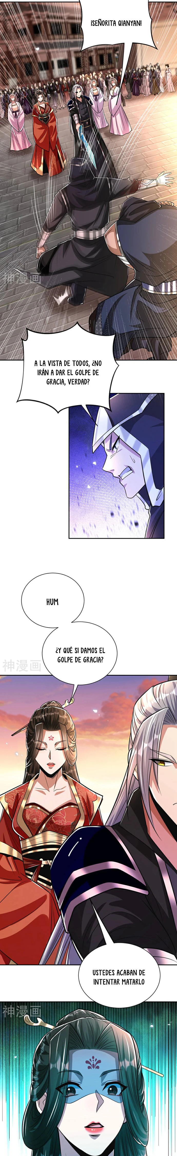 Los Diez Grandes Emperadores Son Mis Discípulos Capitulo 215 página 4