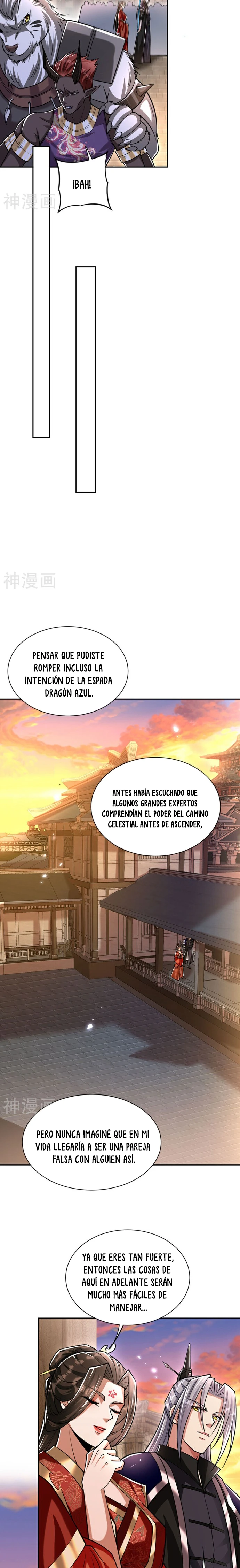 Los Diez Grandes Emperadores Son Mis Discípulos Capitulo 215 página 8
