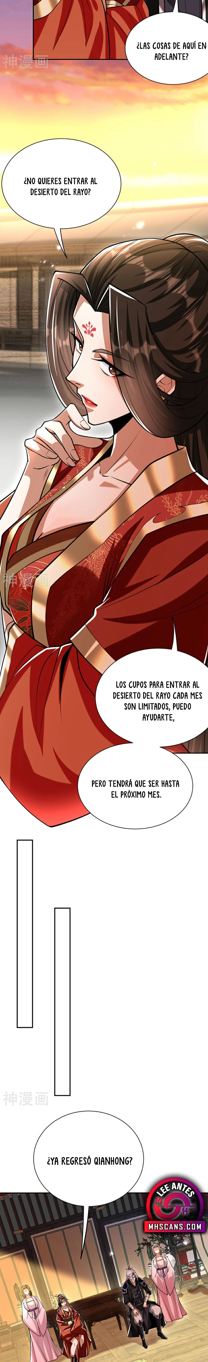 Los Diez Grandes Emperadores Son Mis Discípulos Capitulo 215 página 9