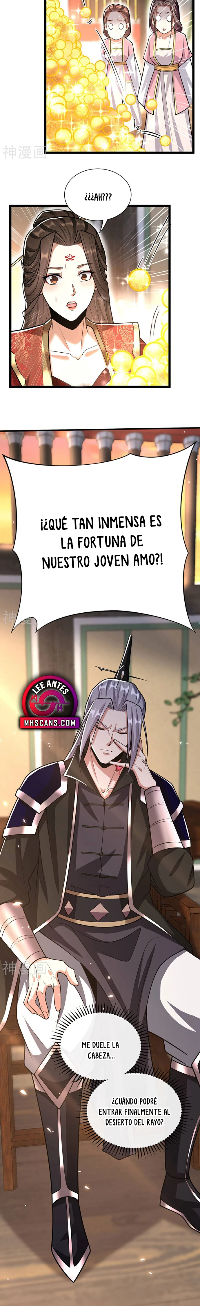 Los Diez Grandes Emperadores Son Mis Discípulos Capitulo 216 página 3