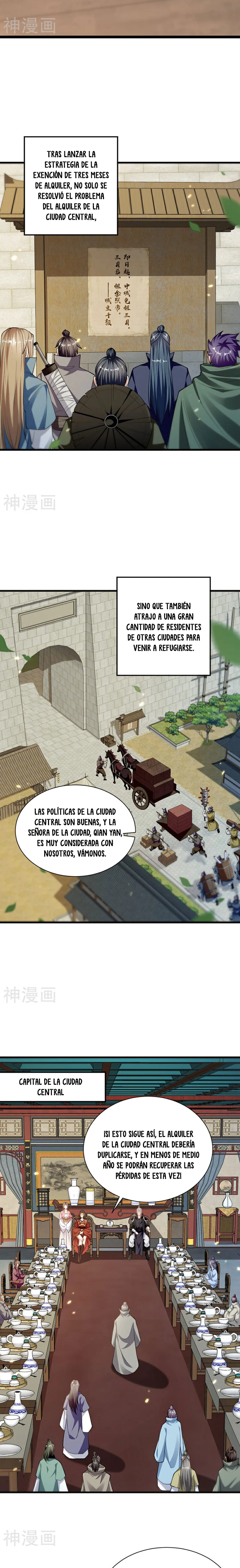 Los Diez Grandes Emperadores Son Mis Discípulos Capitulo 216 página 4