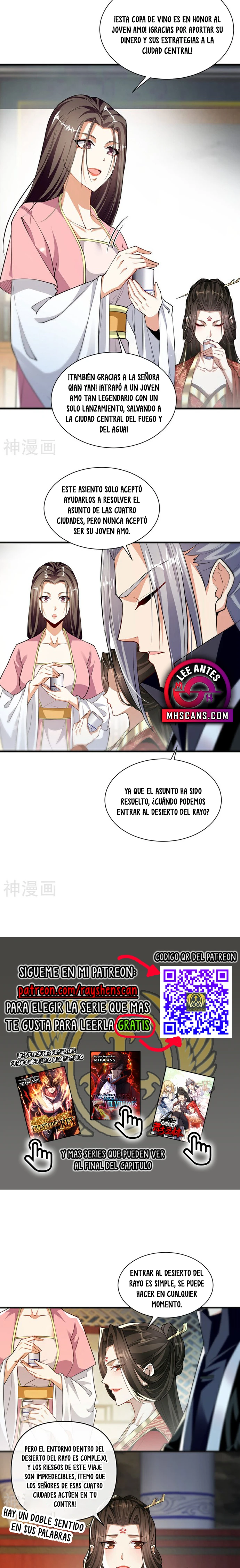 Los Diez Grandes Emperadores Son Mis Discípulos Capitulo 216 página 5