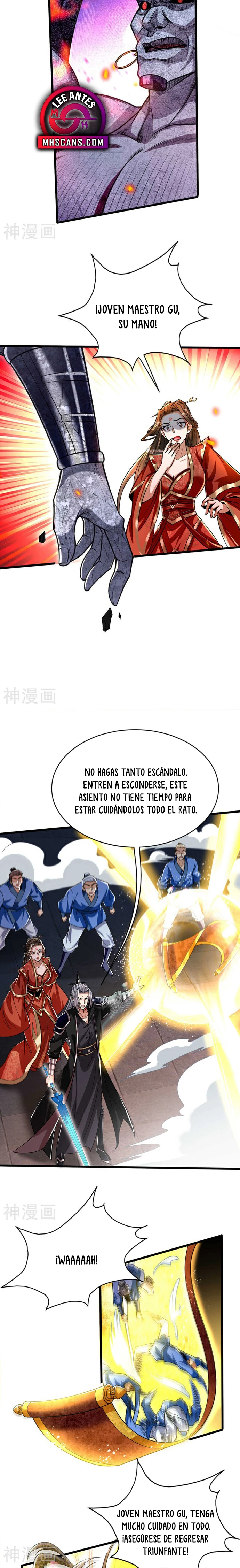 Los Diez Grandes Emperadores Son Mis Discípulos Capitulo 219 página 8