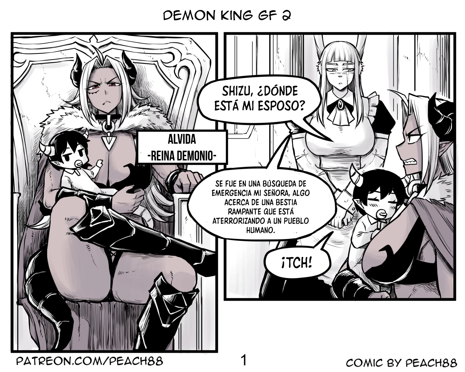 Novia Reina Demonio Capitulo 2 página 3