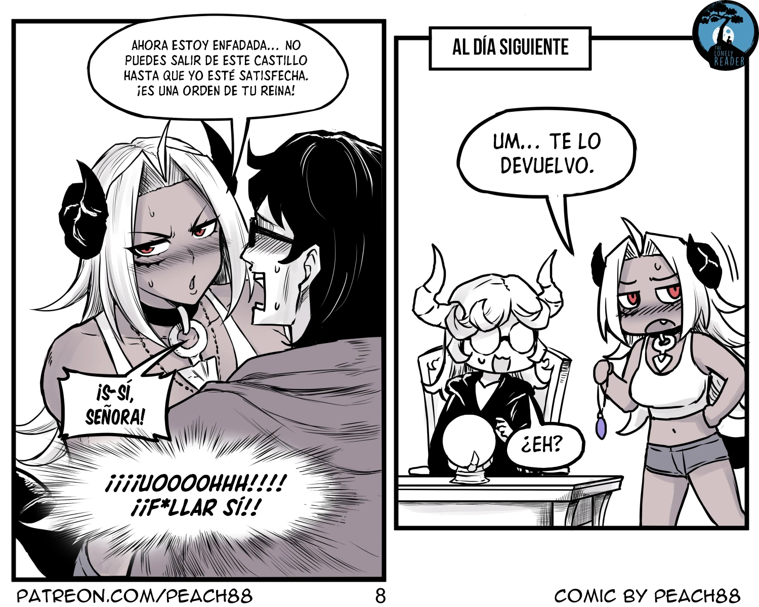 Novia Reina Demonio Capitulo 4 página 9