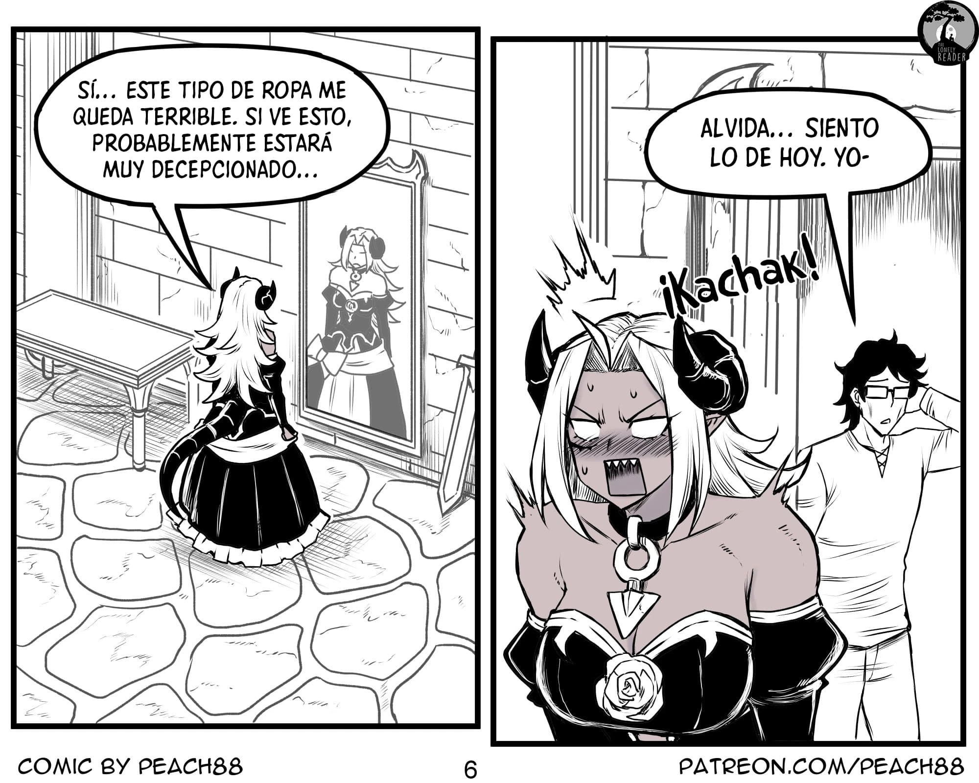 Novia Reina Demonio Capitulo 6 página 8