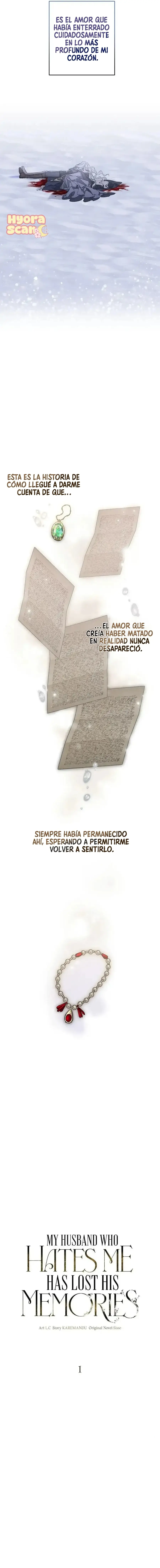Mi marido que me odia ha perdido la memoria Capitulo 1 página 3