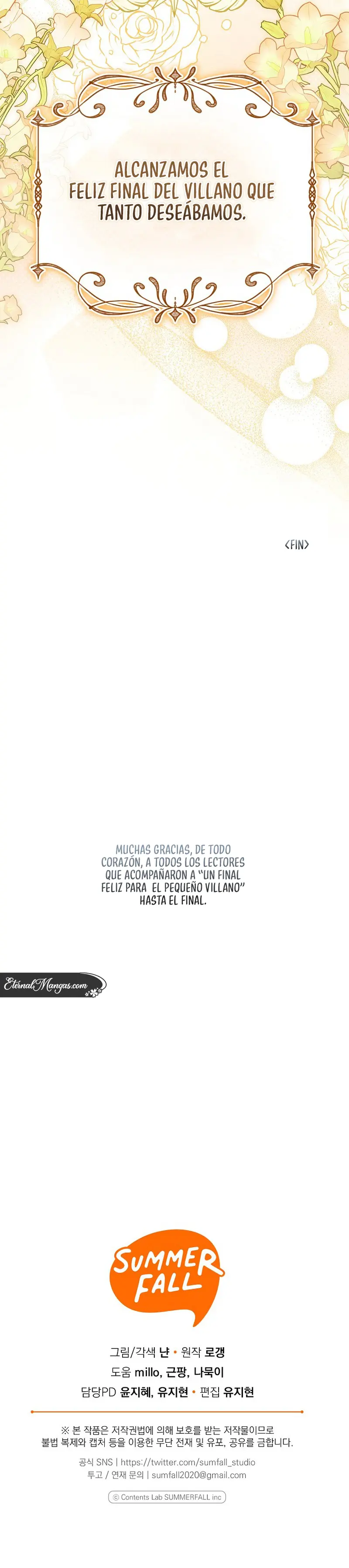 Un final feliz para el pequeño villano Capitulo 62 página 13