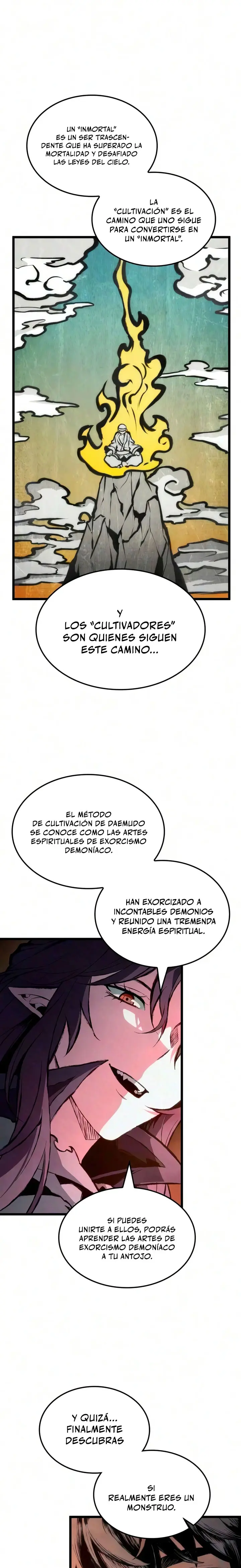 La historia de cultivo y de exterminio de demonios Capitulo 9 página 10