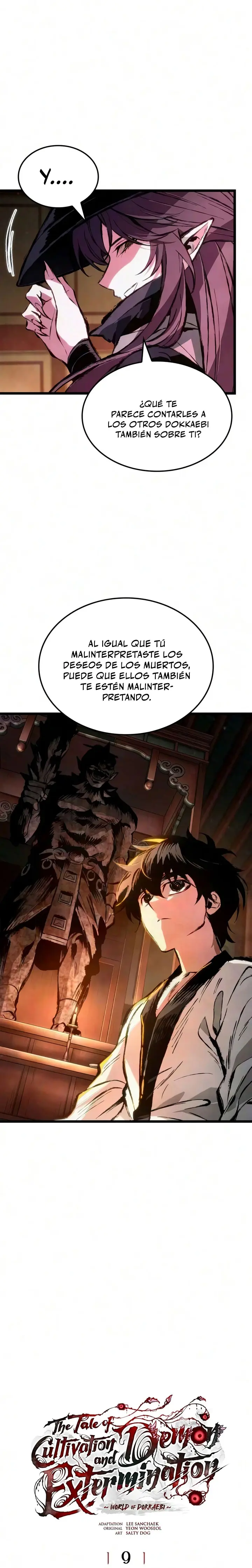 La historia de cultivo y de exterminio de demonios Capitulo 9 página 13