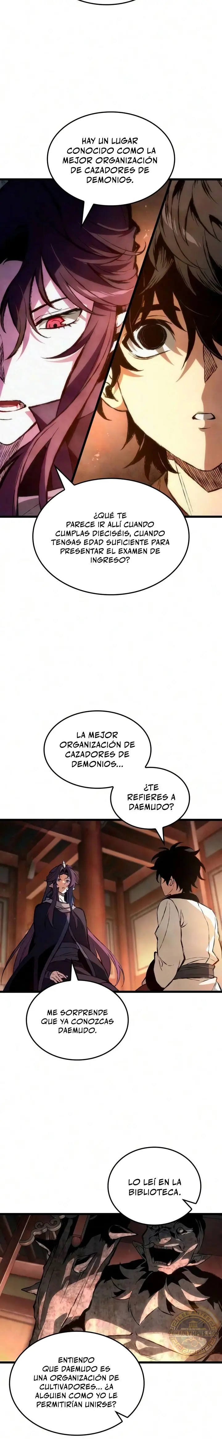 La historia de cultivo y de exterminio de demonios Capitulo 9 página 9