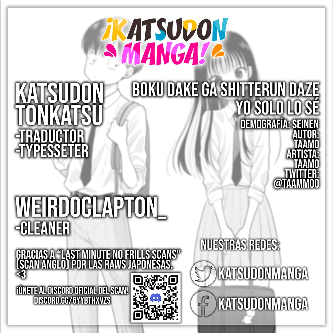 Boku dake shitterundaze Capitulo 14 página 50