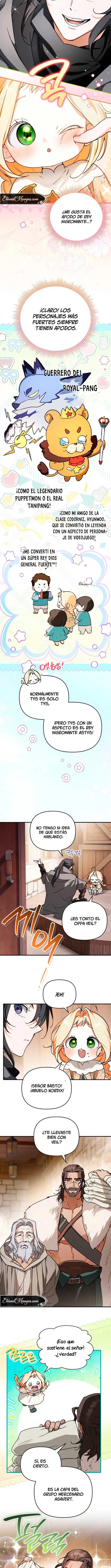La niña poderosa oculta busca a su papá. Capitulo 12 página 8