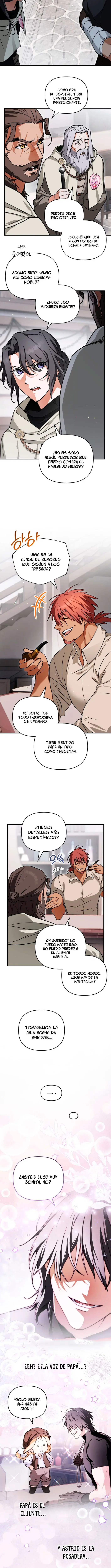 La niña poderosa oculta busca a su papá. Capitulo 14 página 8
